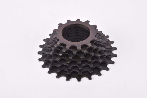 NOS Black Suntour 7-speed Accushift Plus (AP) Cassette with 13-24 teeth from the 1990s