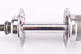 NOS italian 5-speed Chrome plated steel rear Hub with italian thread solid axle and 36 holes from the 1950s - 1960s