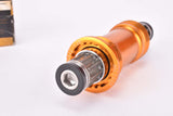 NOS/NIB Stronglight Max #MB602 orange anodized sealed cartridge Bottom Bracket with splined axle in 113mm and english thread