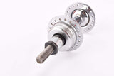 NOS italian 5-speed Chrome plated steel rear Hub with italian thread solid axle and 36 holes from the 1950s - 1960s