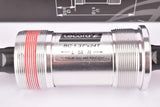 NOS/NIB Tecora E 122 ALU BSA sealed cartridge Bottom Bracket in 122mm with aluminum cups with english thread