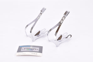 NOS Shimano 600 Ultegra PD-6400 chromed aero Pedal Toe Clip #4619811 in M