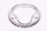 NOS Diamant 167 three pin chromed steel double Chainring Set with 51/48 teeth and 116mm BCD