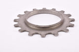 NOS Regina Extra #5 steel Freewheel Cog, 5-speed threaded top Sprocket with 16 teeth from the 1950s - 1980s