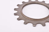 NOS Regina Extra #1 steel Freewheel Cog, 3-speed / 4-speed 5-speed scalare threaded (2nd) top Sprocket with 16 teeth from the 1950s - 1980s