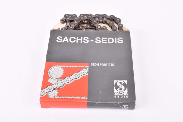 NOS/NIB Sachs-Sedis Sedisport GTS Noir #ATBN 5-, 6- and 7-speed Chain in 1/2" x 3/32" with 114 links from the 1990s