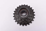 NOS Black Roue Libre Super Standard Sachs-Maillard Aris 6-speed Freewheel with 13-24 teeth and english thread (BSA) from 1988