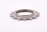 NOS Regina Extra #6 steel Freewheel Cog, 5-speed double threaded 2nd top Sprocket with 16 teeth from the 1950s - 1980s