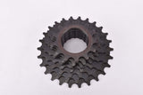 NOS Black Suntour 7-speed Accushift Plus (AP) Cassette with 13-26 teeth from the 1990s