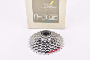 NOS/NIB Shimano Deore DX #CS-HG70-7C 7-speed STI / SIS Hyperglide cassette with 13-30 teeth from 1989