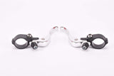 Tektro RL720 brake lever set with 24.0 mm clamp size in black/silver