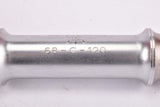 NOS Campagnolo Record Cyclocross #744/2 68-C-120 Axle for Record #1046 Bottom Bracket in 115.5 mm from the 1960s - 1970s