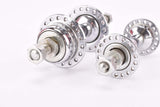 NOS Weco Nabe Chrome plated steel Hub set with english thread (BSA) solid axle and 36 holes from the 1950s - 1970s