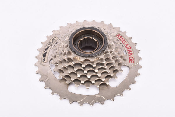 Shimano Megarange #MF-HG40 7-speed Freewheel with 14-34 teeth and english thread from 1999