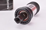 NOS/NIB Tecora E 122 KS BSA sealed cartridge Bottom Bracket in 122mm with english thread