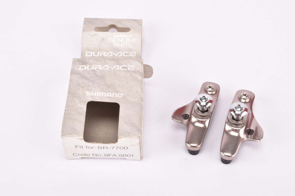 NOS/NIB Shimano Dura-Ace BR-7700 replacement brake shoe and pad set (2 pcs) #Y-8FA-9801