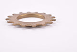 NOS Regina Extra Oro #5 golden steel Freewheel Cog, 5-speed threaded top Sprocket with 16 teeth from the 1960s - 1980s