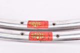 NOS Polished Mavic Monthlery Pro tubular rim Set in 28" with 32 holes from the 1970s - 1980s