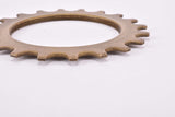 NOS Regina Extra Oro #3 golden steel Freewheel Cog, 4-speed, 5-speed and 6-speed threaded  Sprocket with 20 teeth from the 1960s - 1980s