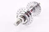 NOS Moyeux Exceltoo Chrome plated steel rear Hub with english thread (BSA) solid axle and 36 holes from the 1930s - 1950s