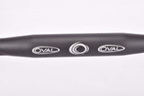 NOS black Oval Concepts single grooved ergonomical Handlebar in size 42cm (c-c) and 31.8mm clamp size from the 2000s