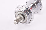 MINT Moyeux Exceltoo Chrome plated steel rear Hub with english thread (BSA) solid axle and 36 holes from the 1950s