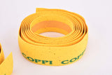 NOS Yellow Coppi labled Silva Cork handlebar tape from the 1990s / 2000s