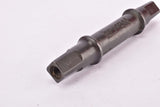 NOS Nervar Square Taper Bottom Bracket Axle in 121mm length for italian threaded Bottom Bracket, from the 1970s - 1980s