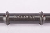 NOS Nervar Square Taper Bottom Bracket Axle in 126mm length for english or french threaded Bottom Bracket, from the 1970s - 1980s