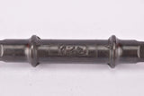 NOS Nervar Square Taper Bottom Bracket Axle in 126mm length for english or french threaded Bottom Bracket, from the 1970s - 1980s