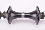 Miche Superfast black anodized Front Hub with 36 holes from the 1990s