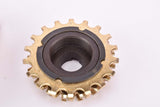 NOS/NIB Suntour (Maeda) Pro Compe #PC-5000 golden 5-speed Freewheel with 14-18 teeth and english thread from 1977