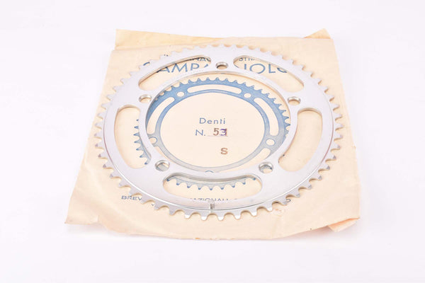 NOS Campagnolo Nuovo Record #753 Strada Chainring with 53 teeth and 144 BCD from the 1960s - 1980s