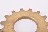 NOS Regina Extra ORO-BX #C1 steel Freewheel Cog, 6-speed  threaded top Sprocket with 15 teeth from the 1980s