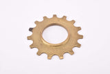 NOS Regina Extra ORO-BX #C1 steel Freewheel Cog, 6-speed  threaded top Sprocket with 15 teeth from the 1980s