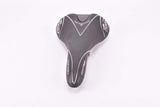 NOS/NIB Black Selle Italia Signo Genuine Gel Road Bike Saddle with hollow tubular Vanox (Titanium) Rails from the 2000s