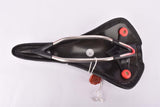 NOS/NIB Black Selle Italia Signo Genuine Gel Road Bike Saddle with hollow tubular Vanox (Titanium) Rails from the 2000s