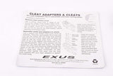 NOS Exus #E-SL01 Cycling Shoe Adapter for 3-Point Look Cleats / Plates