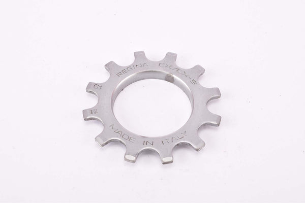 NOS Regina CX / CX-S #C1 steel Freewheel Cog, threaded 6-speed and 7-speed top Sprocket with 12 teeth from the 1980s - 1990s