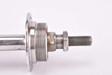 Moyeux MAXI (MAXI-CAR) Chrome plated steel rear Hub with english thread (BSA) solid axle and 36 holes