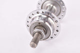 Moyeux MAXI (MAXI-CAR) Chrome plated steel rear Hub with english thread (BSA) solid axle and 36 holes