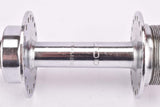 MINT Moyeux Exceltoo Chrome plated steel rear Hub with english thread (BSA) solid axle and 36 holes from the 1940s - 1950s