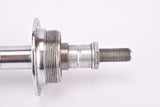 MINT Moyeux Exceltoo Chrome plated steel rear Hub with english thread (BSA) solid axle and 36 holes from the 1940s - 1950s