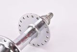 MINT Moyeux Exceltoo Chrome plated steel rear Hub with english thread (BSA) solid axle and 36 holes from the 1940s - 1950s