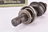 NOS/NIB pre war WWII M. Herrmann & Söhne Oberfrohn Sachsen Waffenrad Thompson 40mm press fit cottered Bottom Bracket with 139mm axle (Glockenlager)