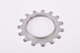 NOS Regina Extra America  / CX #B2 steel Freewheel Cog, threaded 5-speed top Sprocket with 15 teeth from the 1980s