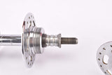 Moyeux Exceltoo New-Star Chrome plated high flange steel Hub set with french thread solid axle and 36 holes from the 1950s - 1970s