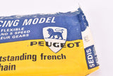 NOS/NIB 4 / 5 speed Sedis 1/2" x 3/32" chain with 114 links Peugeot Racing Model