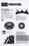 Shimano Uniglide (UG) #MF-1500 5-speed Freewheel with 14-28 teeth and english thread from 1981