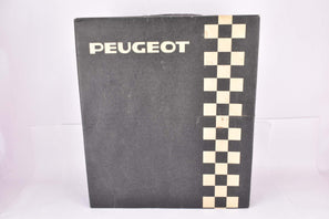 Empty original Peugeot Race-Kit Touring Group Box including invoice from the 1970s